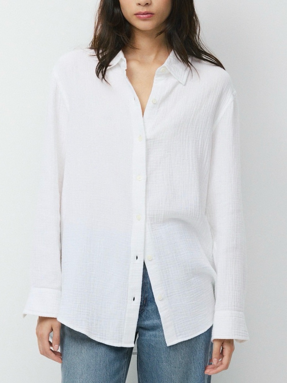 Aritzia AirPlush Cotton™ Sail Shirt
